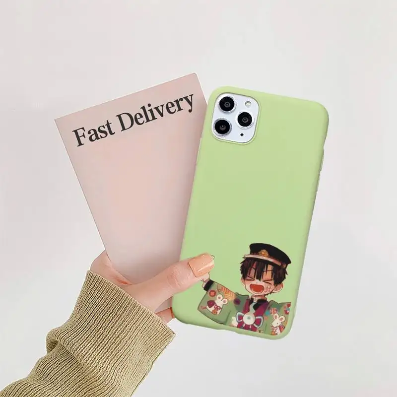 Jibaku Shounen Hanako Kun Toilet-bound Phone Case Candy Color for iPhone 11 12 mini pro XS MAX 8 7 6 6S Plus X SE 2020 XR 
Jibaku Shounen Hanako Kun Toilet-bound Phone Case Candy Color for iPhone 11 12 mini pro XS MAX 8 7 6 6S Plus X SE 2020 XR