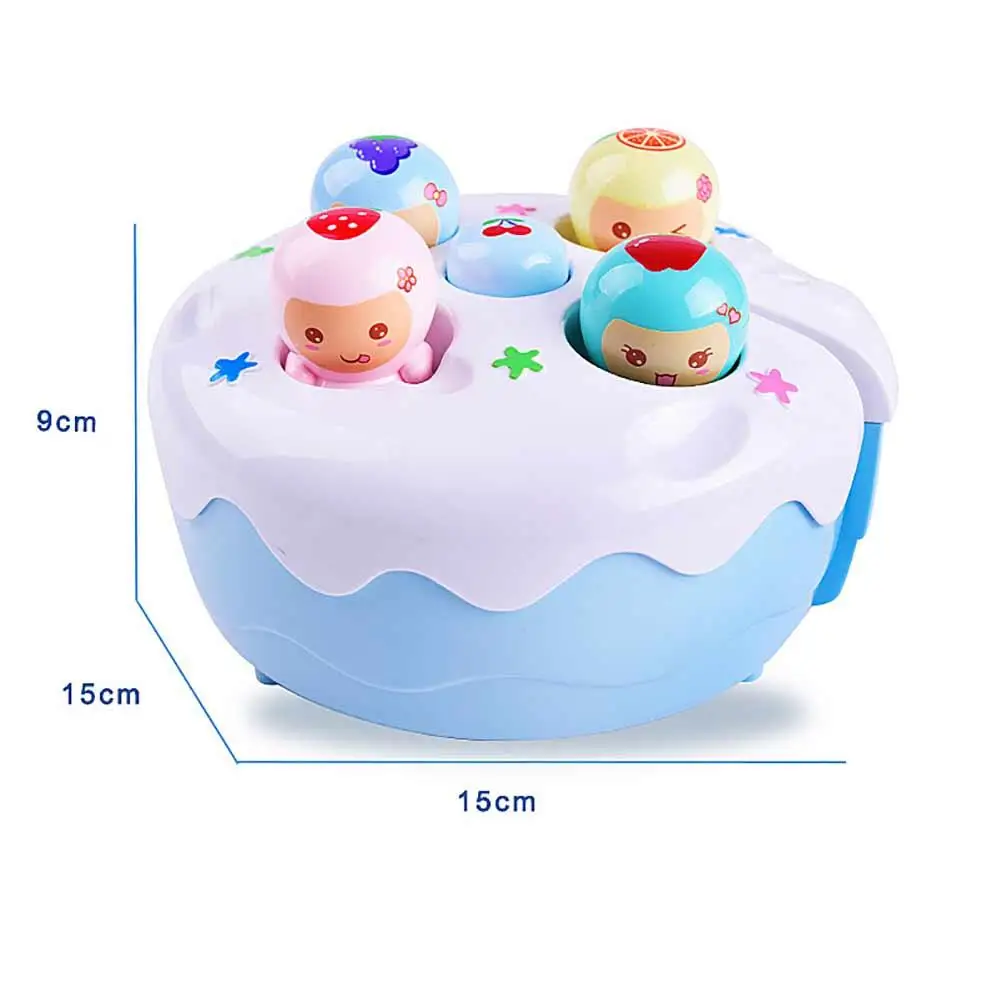 Electric Play Cake Fruit Hammer Hamster Music Children Family Games Funny Baby Kids Educational Toys
Electric Play Cake Fruit Hammer Hamster Music Children Family Games Funny Baby Kids Educational Toys