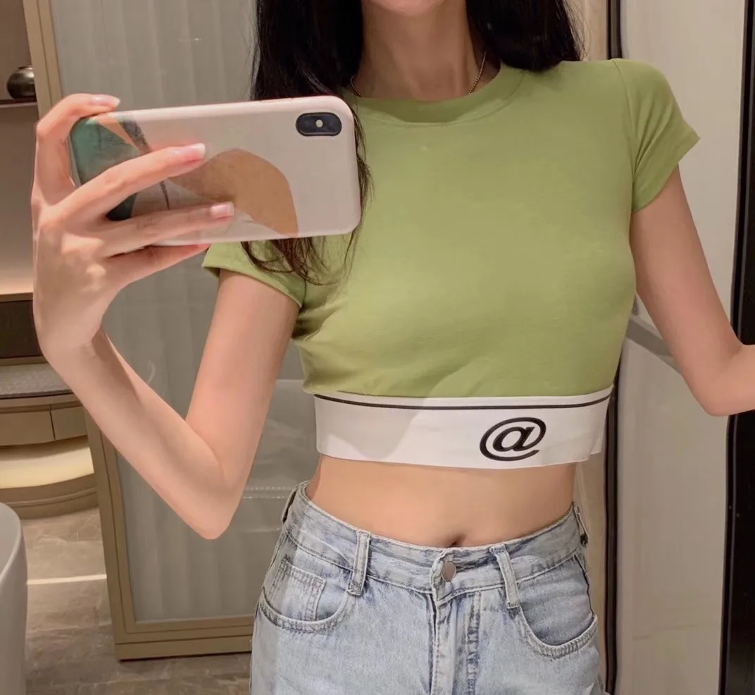 Crop Top Women Harajuku Korean Fashion Clothes Tops Summer Clothes For Women Female Clothing T Shirt
Crop Top Women Harajuku Korean Fashion Clothes Tops Summer Clothes For Women Female Clothing T Shirt