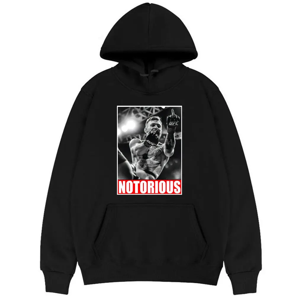 Conor McGregor Notorious Men Fan Hoodie Fashion Classic Black Streetwear Hoodies Men Women Fans Gift Hooded Sweatshirt Mens Tops
Conor McGregor Notorious Men Fan Hoodie Fashion Classic Black Streetwear Hoodies Men Women Fans Gift Hooded Sweatshirt Mens Tops