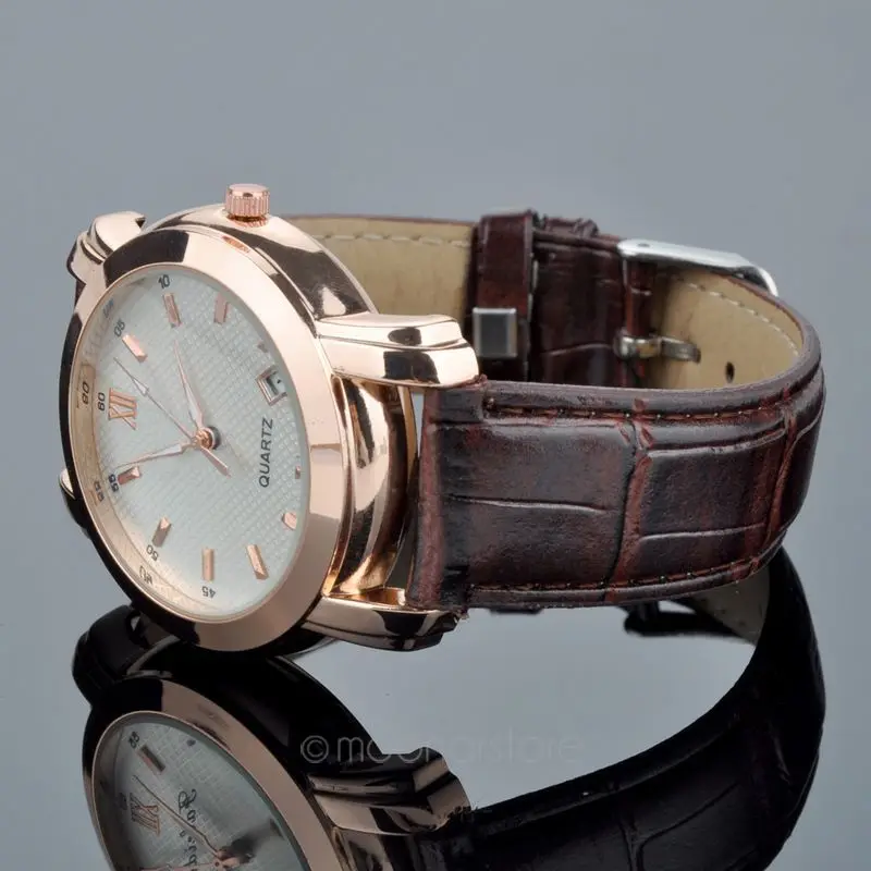 Fashion Men Calendar Function Watch Alloy Quartz Wrist Watch PU Leather Band Wrist Watch
Fashion Men Calendar Function Watch Alloy Quartz Wrist Watch PU Leather Band Wrist Watch