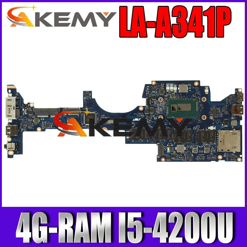 ZIPS1 LA-A341P Laptop motherboard For Lenovo ThinkPad YOGA S1 original mainboard 4G-RAM I5-4200U
ZIPS1 LA-A341P Laptop motherboard For Lenovo ThinkPad YOGA S1 original mainboard 4G-RAM I5-4200U