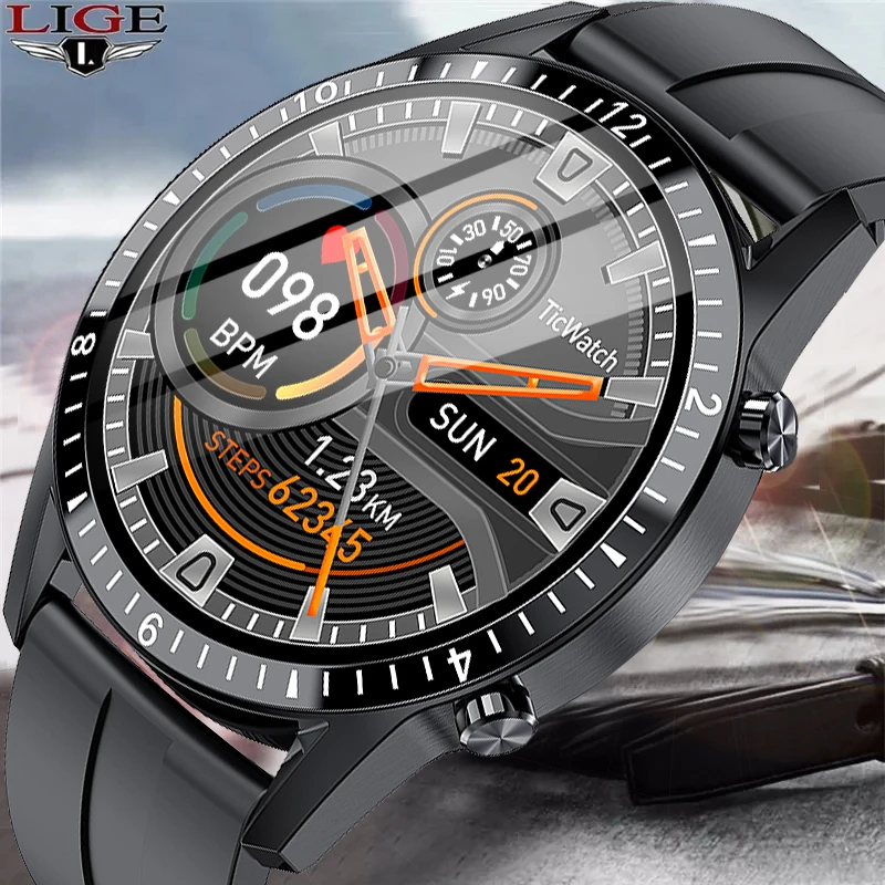 LIGE 2021 New Smart Watch Men Women Full Touch Screen Bluetooth Call Watch Heart Rate Blood Pressure Multifunction Smart Watch
LIGE 2021 New Smart Watch Men Women Full Touch Screen Bluetooth Call Watch Heart Rate Blood Pressure Multifunction Smart Watch