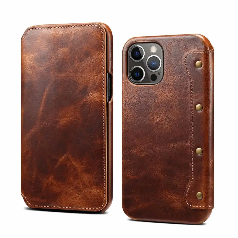 Genuine leather Folding Flip Wallet Case Card Slots Protective Cover for iPhone 12 Pro max,iPhone 12/12 Pro ,iPhone 12 mini
Genuine leather Folding Flip Wallet Case Card Slots Protective Cover for iPhone 12 Pro max,iPhone 12/12 Pro ,iPhone 12 mini