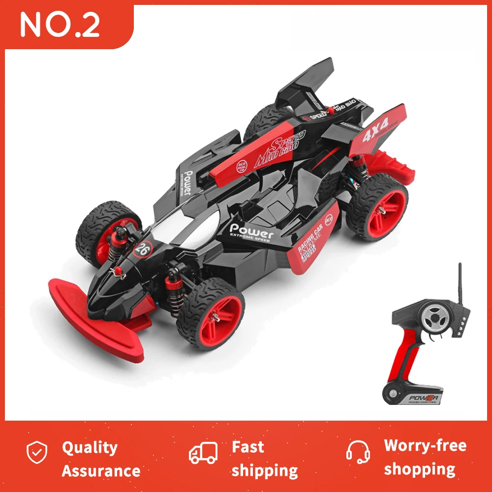 

WLtoys 184012 Brushed High Speed RC Car 4WD 1/18 45KM/H Electric Waterproof RC Model RTR F1 Racing Off-Road Remote Control Toys