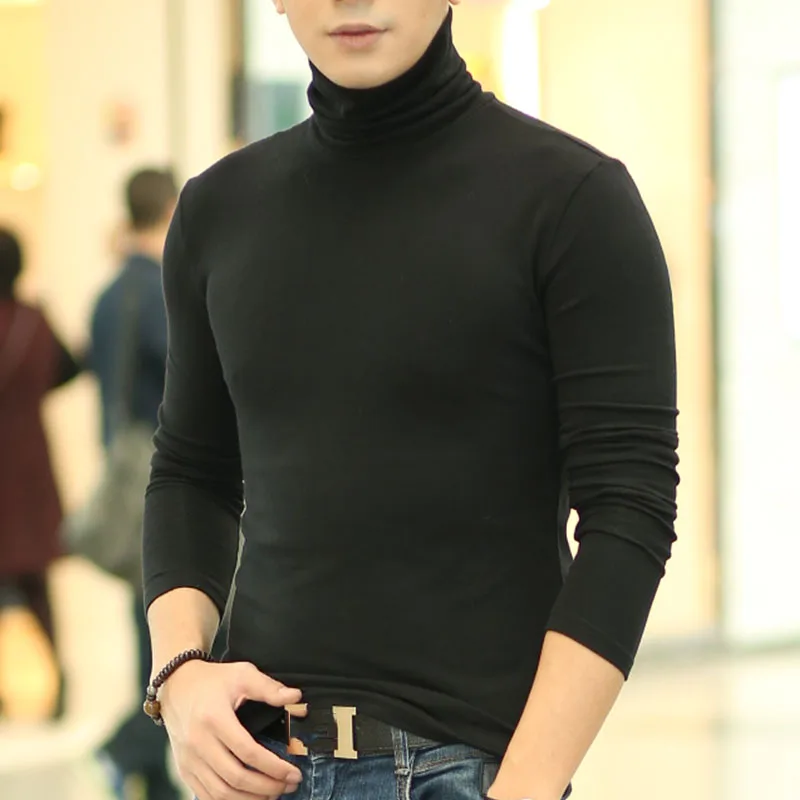 2022Turtleneck Men T-shirt Large Size 3XL 4XL 5XL Fashion Winter Long Sleeve T Shirt Men Fitness Slim Fit Tee Shirt Homme
2022Turtleneck Men T-shirt Large Size 3XL 4XL 5XL Fashion Winter Long Sleeve T Shirt Men Fitness Slim Fit Tee Shirt Homme