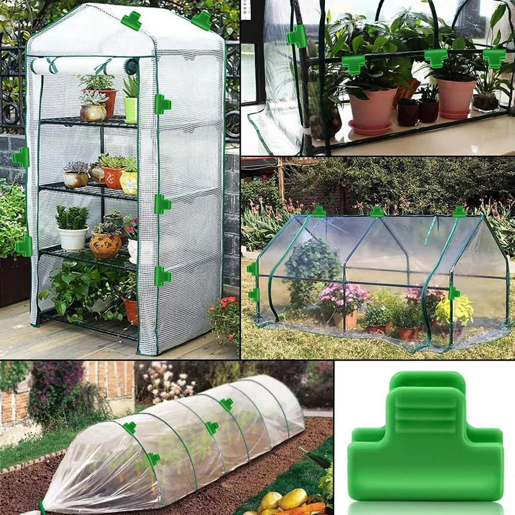 20Pcs Pipe Clamps Gardening Supplies Plastic Film For Greenhouse Film Row Cover Netting Tunnel Hoop Clips Greenhouse Clamps
20Pcs Pipe Clamps Gardening Supplies Plastic Film For Greenhouse Film Row Cover Netting Tunnel Hoop Clips Greenhouse Clamps