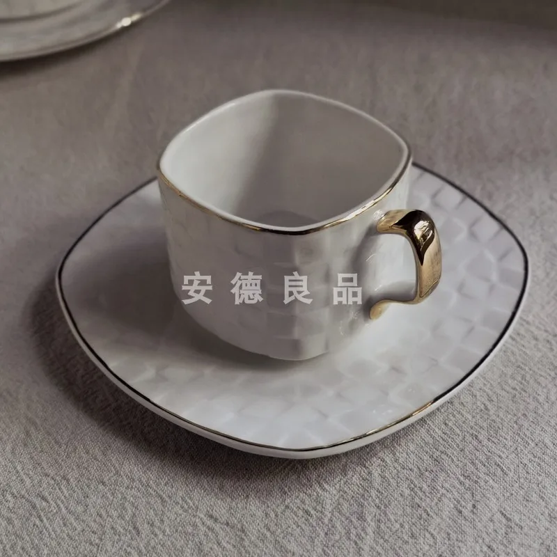 Simple Nordic Coffee Mug Porcelain Handmade Craft Cup and Saucer Household Eco Friendly Kaffeetasse Kitchen Dining Bar EF50CS
Simple Nordic Coffee Mug Porcelain Handmade Craft Cup and Saucer Household Eco Friendly Kaffeetasse Kitchen Dining Bar EF50CS