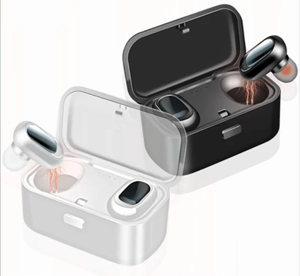 Bluetooth L1 Earphones Wireless Sports Headset 3D Stereo Sound Waterproof Earbuds Built-in Charging Box Mic handfree Earphone |