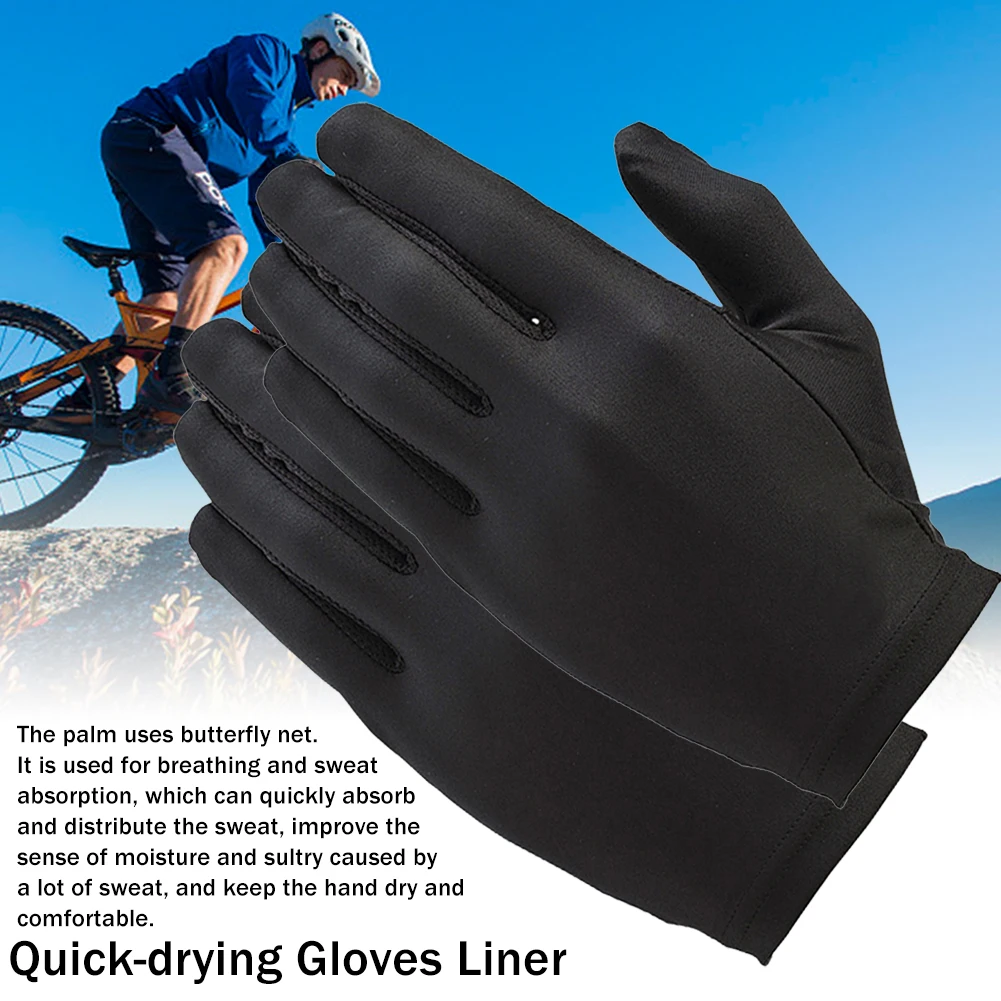 Bike Motorcycle Soft Sport Glove Liner Driving Cycling Gloves Quick Drying Glove Liner Black Liner Inner for Riding in Summer
Bike Motorcycle Soft Sport Glove Liner Driving Cycling Gloves Quick Drying Glove Liner Black Liner Inner for Riding in Summer