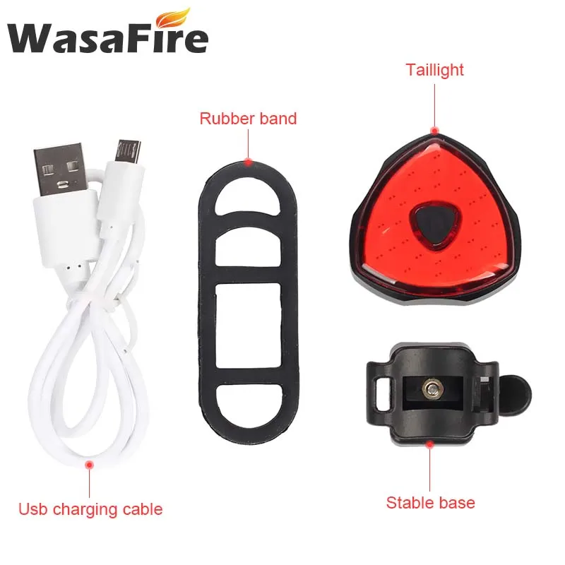USB Rechargeable Bike Light Bicycle Rear Light Led COB Smart Brake Sensing Taillight Night Riding Flashlamp Bike Accessories
USB Rechargeable Bike Light Bicycle Rear Light Led COB Smart Brake Sensing Taillight Night Riding Flashlamp Bike Accessories