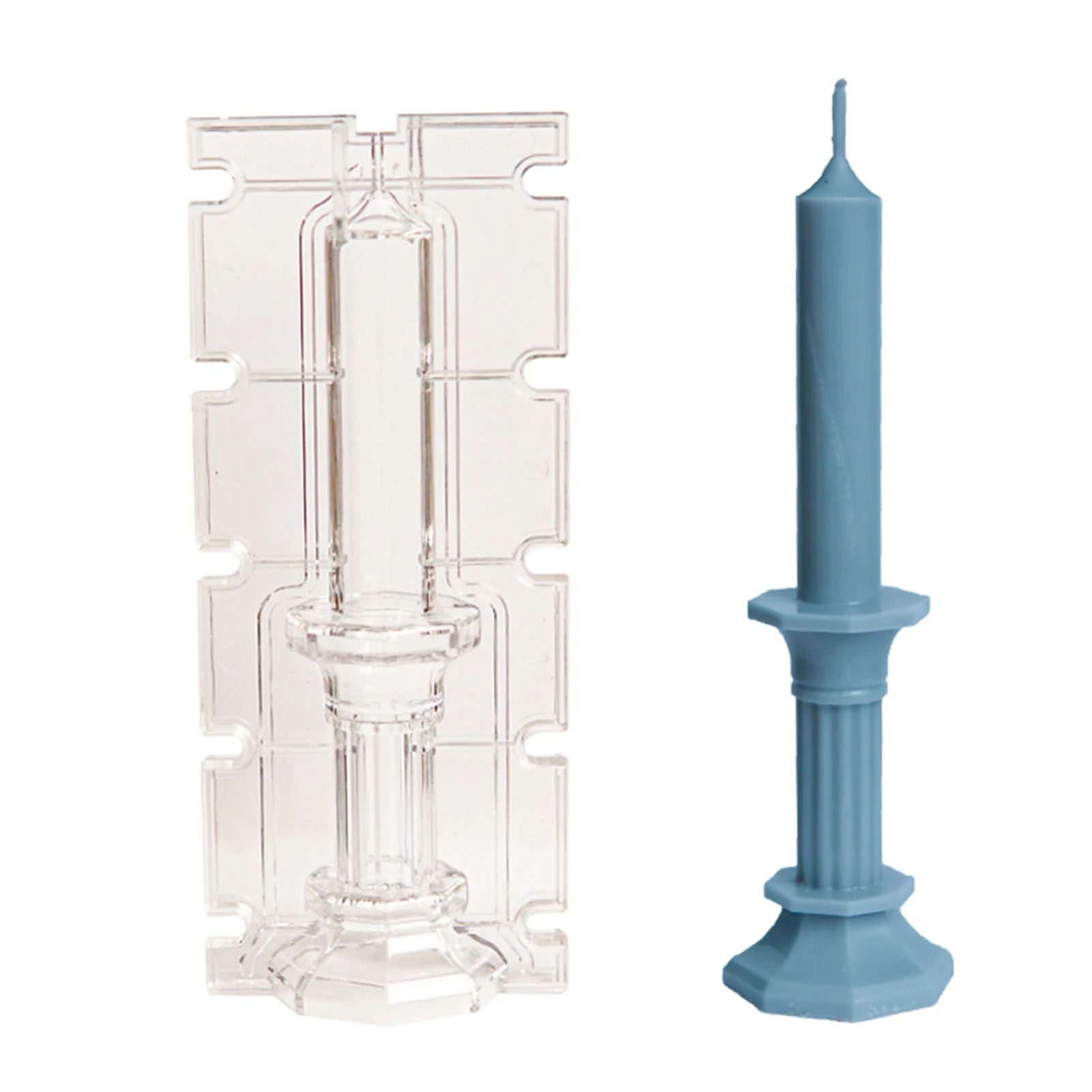 DIY Candlestick Candle Mold Retro Candle Holder Shape Home Decoration Acrylic Plaster Aromatherapy Candle Making Upgrade
DIY Candlestick Candle Mold Retro Candle Holder Shape Home Decoration Acrylic Plaster Aromatherapy Candle Making Upgrade