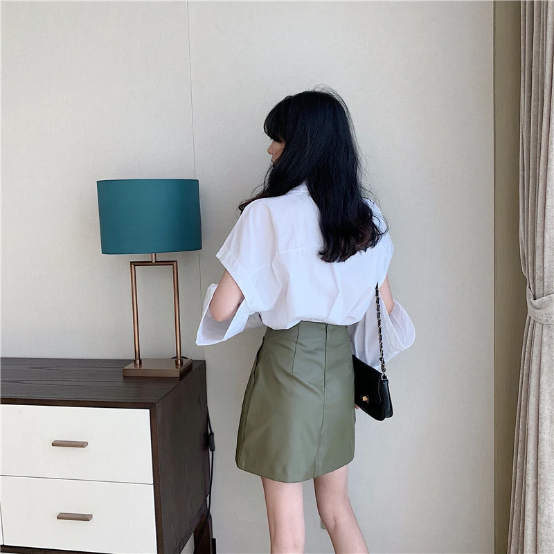Oversized Long Sleeved Hole Design Blue Casual Lady Blouse Korean White Loose Women Shirt Tops Elegant Blusas Mujer De Moda 2020
Oversized Long Sleeved Hole Design Blue Casual Lady Blouse Korean White Loose Women Shirt Tops Elegant Blusas Mujer De Moda 2020