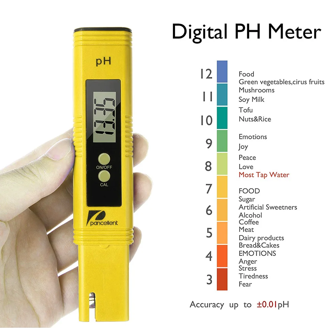 PH Monitoring Instrument Portable PH Acidity Meter Water Quality Testing Equipment Measure Water Quality Purity PH Tester Meter
PH Monitoring Instrument Portable PH Acidity Meter Water Quality Testing Equipment Measure Water Quality Purity PH Tester Meter
