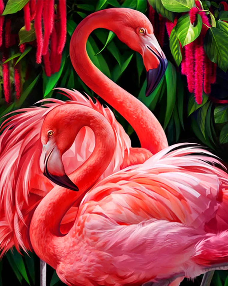 DIY Painting By Numbers Flamingo Animals Picture HandPainted Oil Painting Gift Paint For Adults Children Unique Gift 40X50CM
DIY Painting By Numbers Flamingo Animals Picture HandPainted Oil Painting Gift Paint For Adults Children Unique Gift 40X50CM