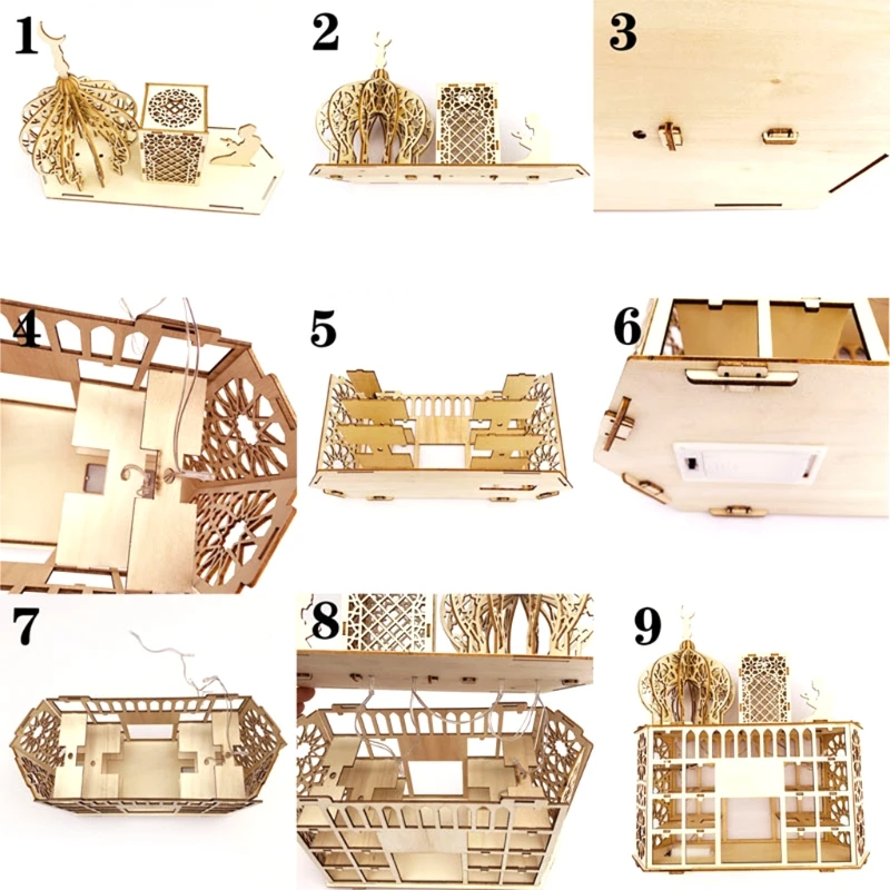 Wooden Eid Mubarak Ramadan Advent Calendar LED Light DIY Muslim Islamic 30 Grids Countdown Drawer Decorations
Wooden Eid Mubarak Ramadan Advent Calendar LED Light DIY Muslim Islamic 30 Grids Countdown Drawer Decorations