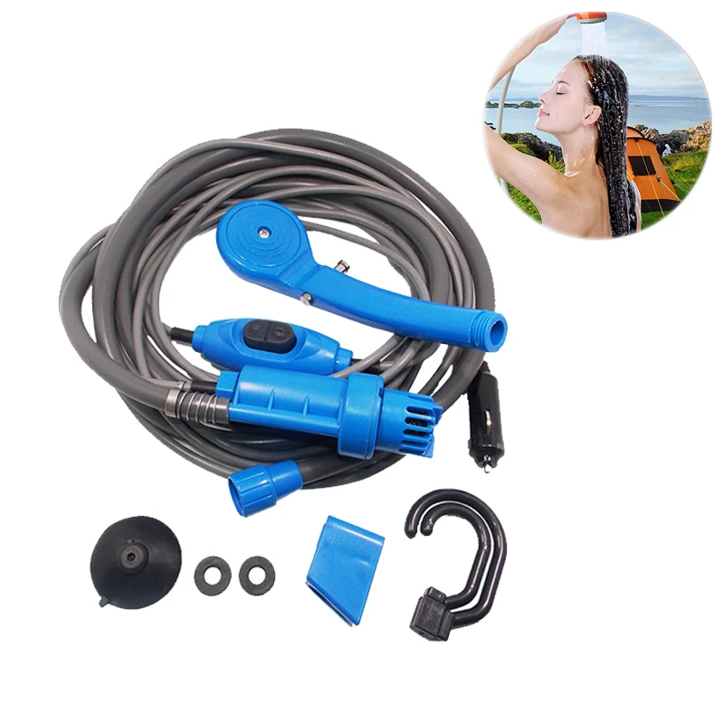Camping Shower Portable Car Washer DC Car Shower High Pressure Power Washer Electric Pump For Outdoor Camping Hiking Pet Washer
Camping Shower Portable Car Washer DC Car Shower High Pressure Power Washer Electric Pump For Outdoor Camping Hiking Pet Washer