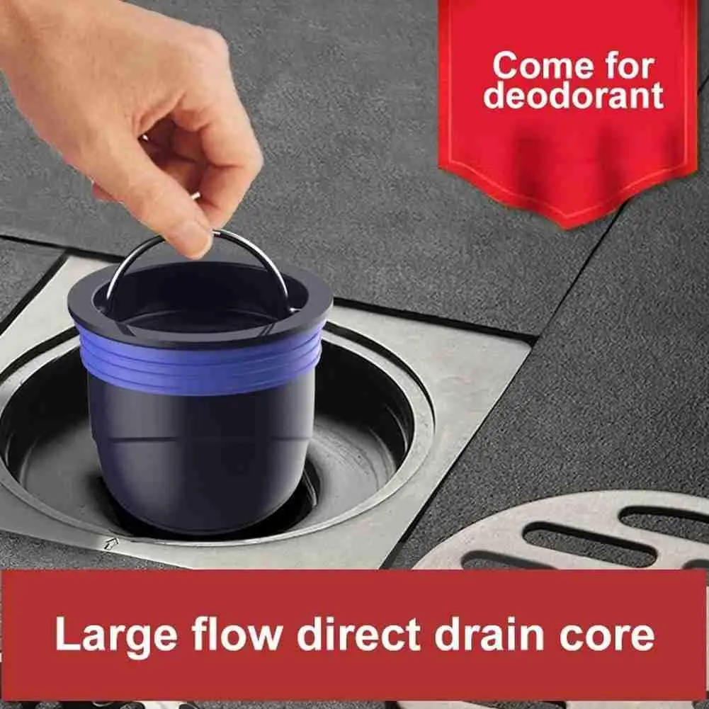 Bathroom Floor Drain Core Sewer Deodorant Sealing Ring Kitchen Floor Strainer Plug Trap Siphon Sink Water Plug Trap Filter
Bathroom Floor Drain Core Sewer Deodorant Sealing Ring Kitchen Floor Strainer Plug Trap Siphon Sink Water Plug Trap Filter