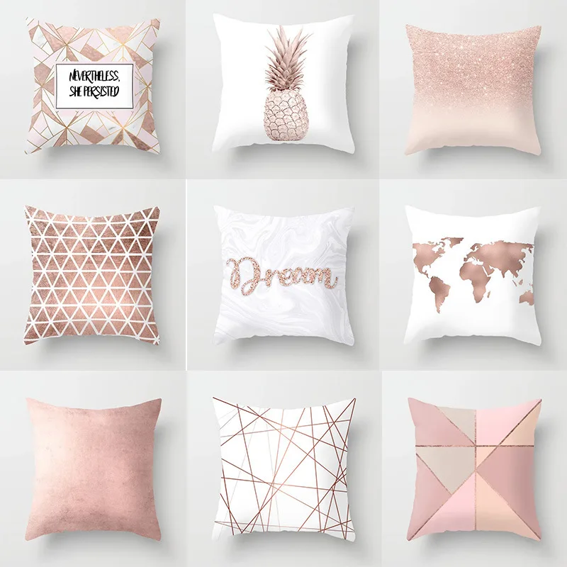 Nordic Style Plant Letter Flower Geometric Sofa Cushion Pillow Without Core Pillowcase Headrest Pink Party Decor Gift for Kids
Nordic Style Plant Letter Flower Geometric Sofa Cushion Pillow Without Core Pillowcase Headrest Pink Party Decor Gift for Kids