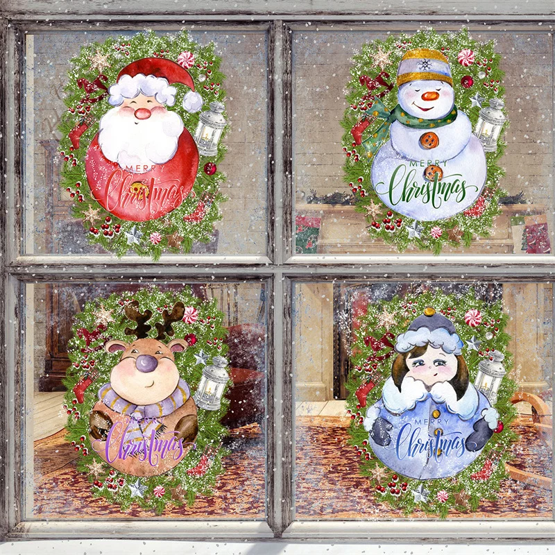 Zollor Santa Claus Snowman Elk Girl Wall Sticker Bedroom Living room Glass Window Creative Simple Decorative Sticker Removable
Zollor Santa Claus Snowman Elk Girl Wall Sticker Bedroom Living room Glass Window Creative Simple Decorative Sticker Removable