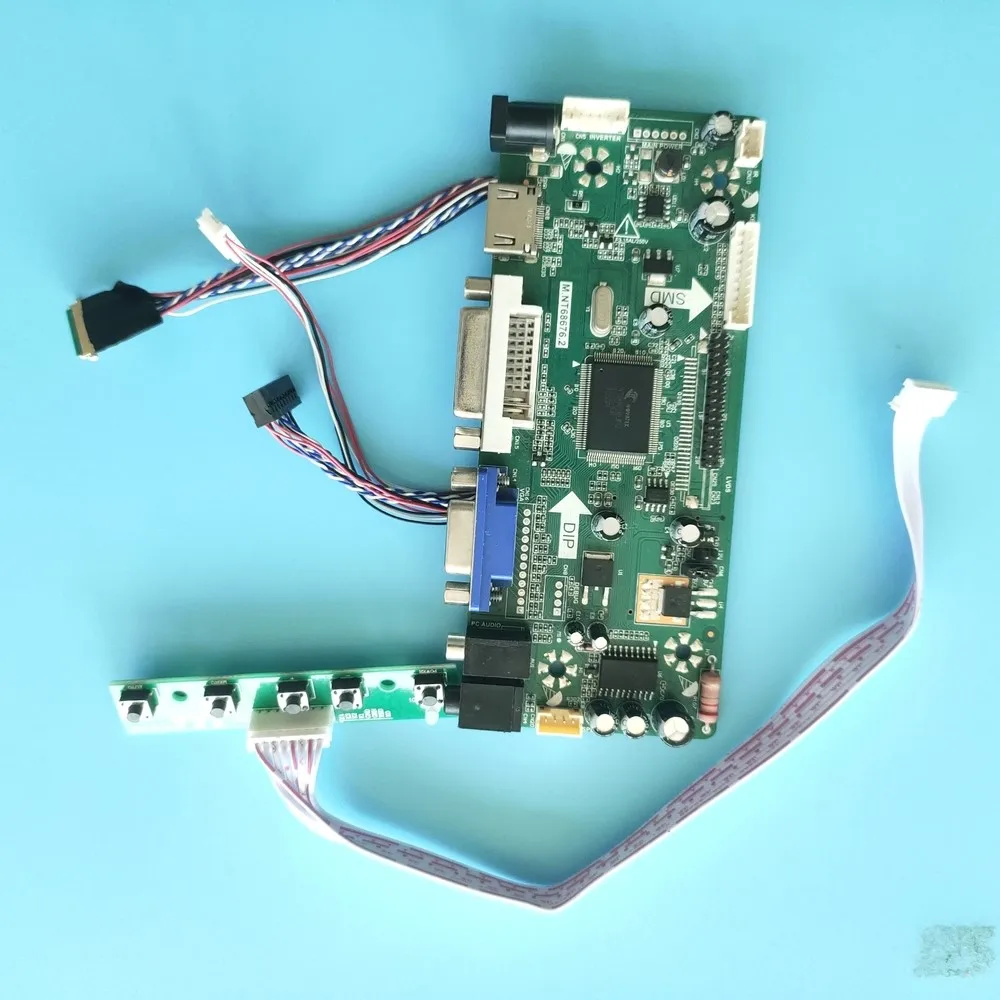 Kit for HT140WXB-300 Monitor M.N68676 Panel Screen HDMI LCD VGA DVI LED DIY 1366X768 LVDS 40pin Controller board 14"
Kit for HT140WXB-300 Monitor M.N68676 Panel Screen HDMI LCD VGA DVI LED DIY 1366X768 LVDS 40pin Controller board 14"