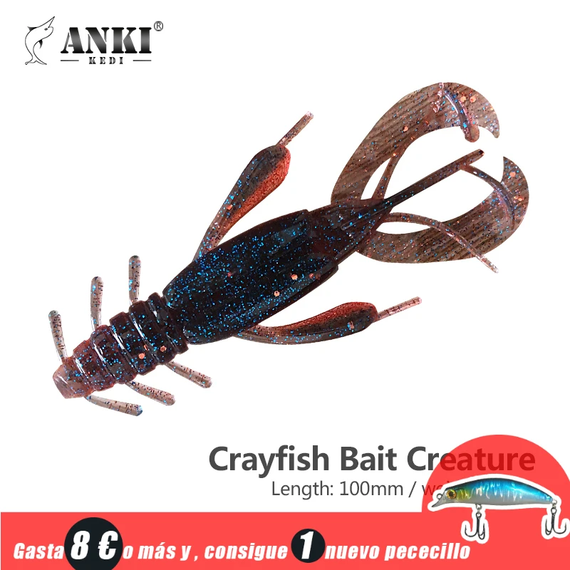 Мягкая легкая блестящая наживка ankiundai для раков, искусственная рыбалка, мини-кренкбейт
Мягкая легкая блестящая наживка ankiundai для раков, искусственная рыбалка, мини-кренкбейт