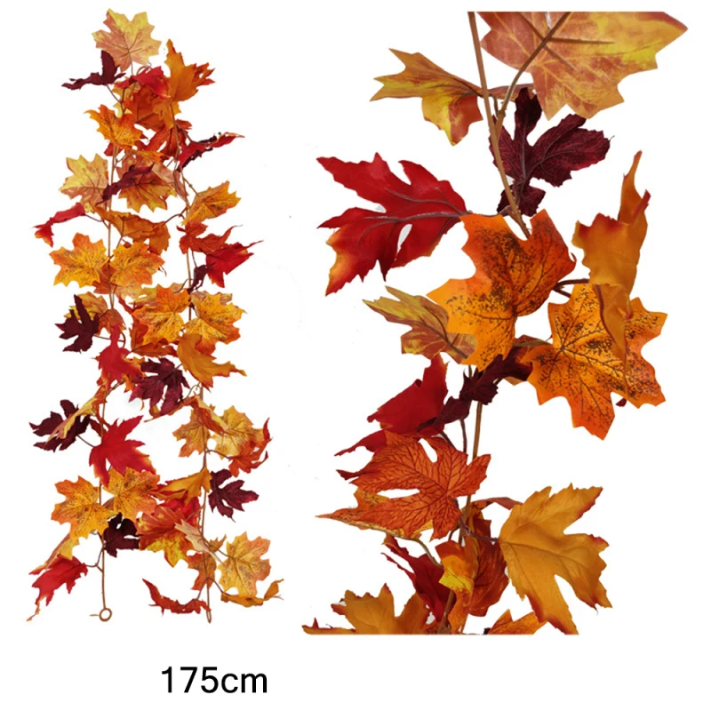 1PC Simulation Maple Leaf Thanksgiving Decoration DIY Home Party Wall Hanging Tree Leaves Rattan Ornaments
1PC Simulation Maple Leaf Thanksgiving Decoration DIY Home Party Wall Hanging Tree Leaves Rattan Ornaments
