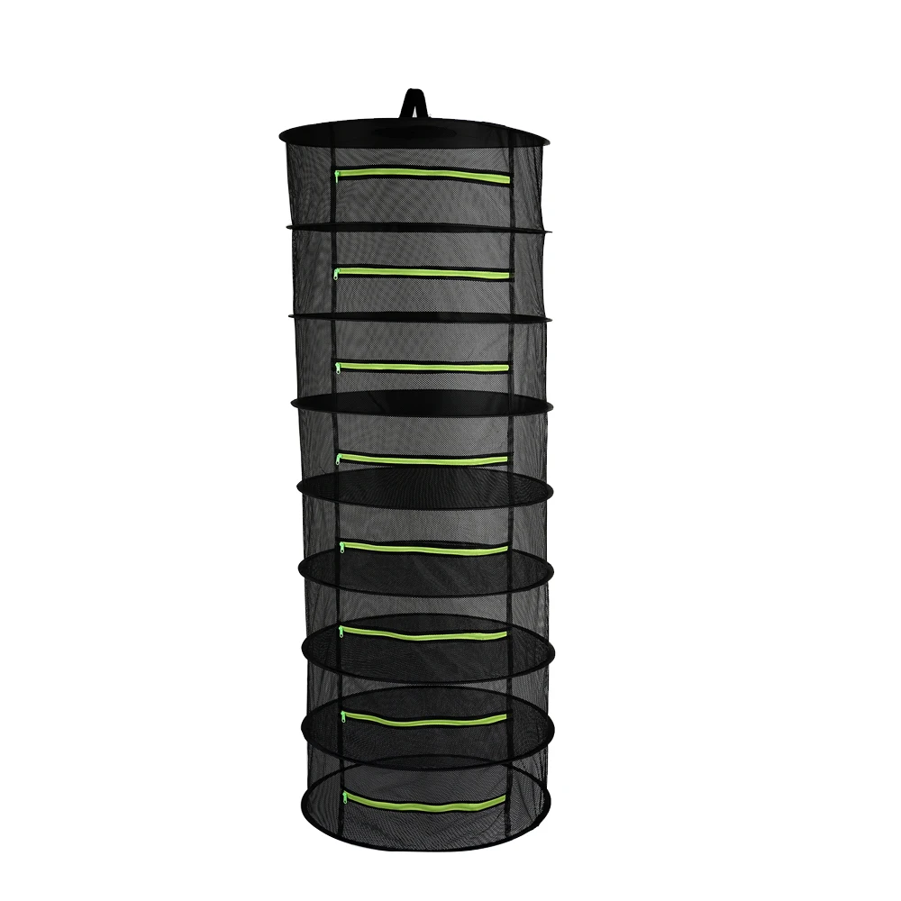 6/8 Layers Hanging Basket With Zipper Folding Dry Rack Herb Drying Net Dryer Bag Mesh For Herbs Flowers Buds Plants
6/8 Layers Hanging Basket With Zipper Folding Dry Rack Herb Drying Net Dryer Bag Mesh For Herbs Flowers Buds Plants