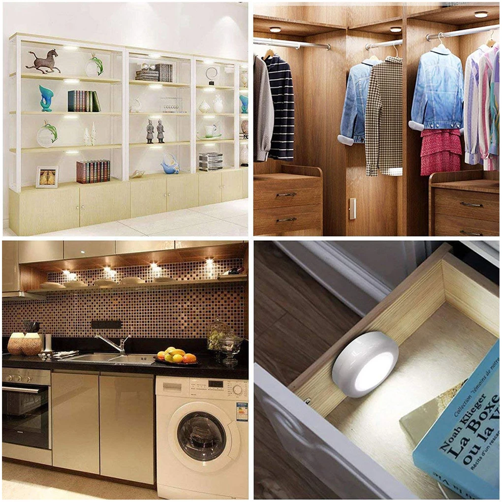 Led Cabinet Light White+Warm Light Color Remote Control Wireless Dimmable LED Night Lamps Battery Light For Closet Kitchen Stair
Led Cabinet Light White+Warm Light Color Remote Control Wireless Dimmable LED Night Lamps Battery Light For Closet Kitchen Stair