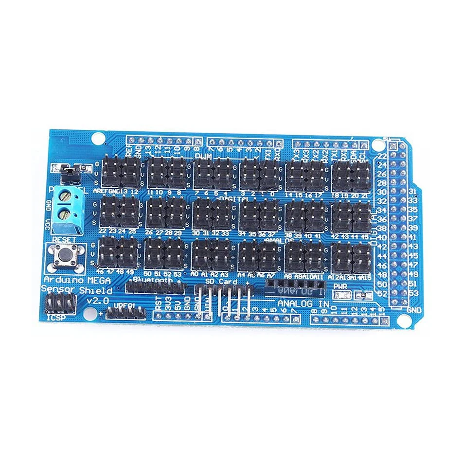 MEGA2560 ATmega2560-16AU Сенсор щит Сенсор Плата расширения V2.0 с Bluetooth, SD карта APC220 Беспроводной RF Ультразвуковая Сенсор
MEGA2560 ATmega2560-16AU Сенсор щит Сенсор Плата расширения V2.0 с Bluetooth, SD карта APC220 Беспроводной RF Ультразвуковая Сенсор