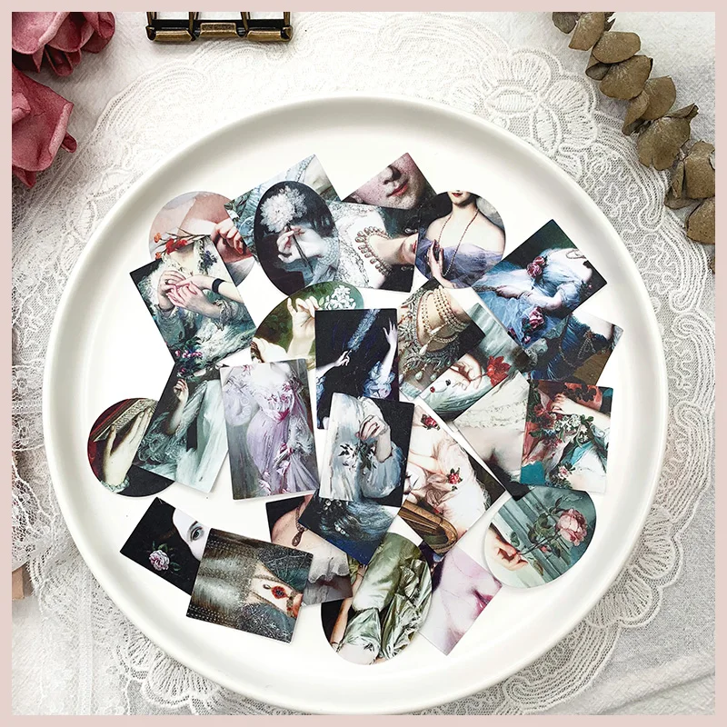 Old Photo Girls Stickers TN DIY Scrapbooking Material Handmade Sticker Happy Planner Craft Album Decorative
Old Photo Girls Stickers TN DIY Scrapbooking Material Handmade Sticker Happy Planner Craft Album Decorative