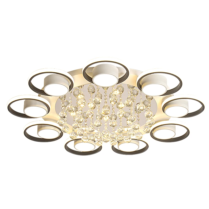 Luxury crystal chandelier Black+White Decorative lustre led For Living room Bedroom Study room modern chandelier light Fixtures
Luxury crystal chandelier Black+White Decorative lustre led For Living room Bedroom Study room modern chandelier light Fixtures