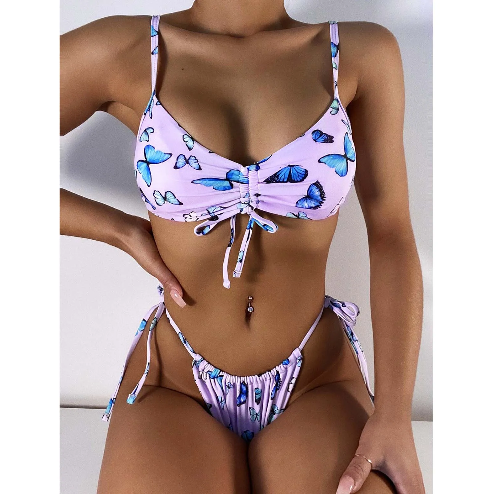 Women Sexy Bandage Low-waist Bikini Set Push-Up Pad Sexy Swimsuit Two Pieces Swimwear Women 2021 Beach Bathing Suit Beachwear E2
Women Sexy Bandage Low-waist Bikini Set Push-Up Pad Sexy Swimsuit Two Pieces Swimwear Women 2021 Beach Bathing Suit Beachwear E2