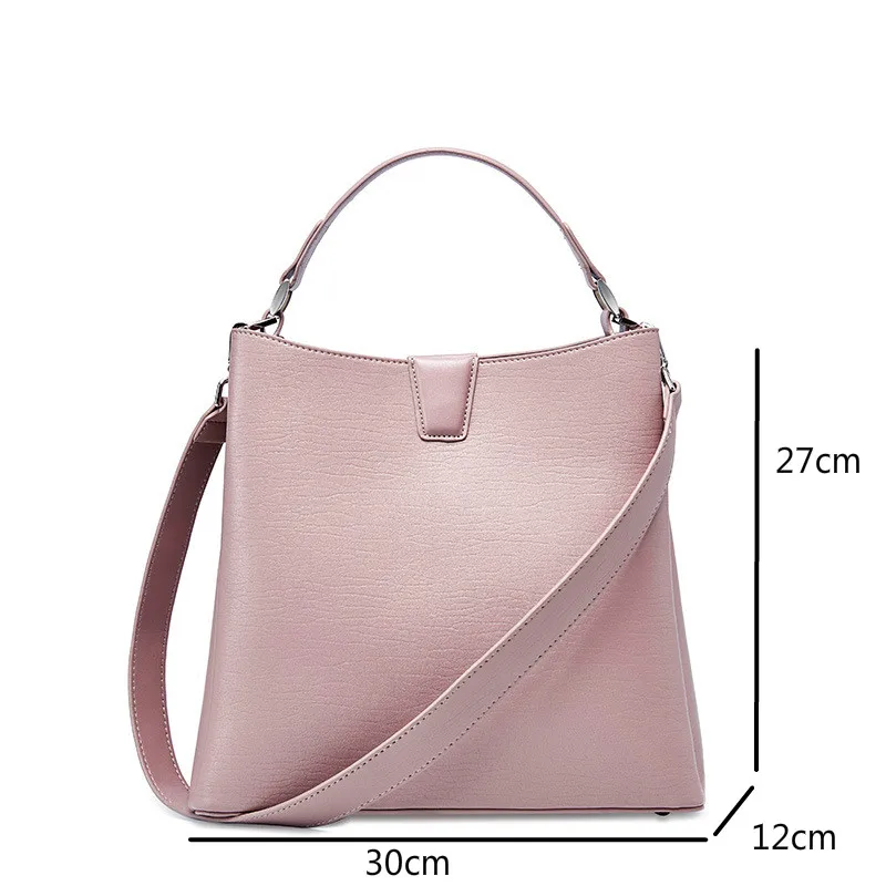 YourSeason Fashion Cow Leather Ladies 2021 Large Capacity Handbag Casual Solid Color Womens Shoulder Messenger Bucket Bag
YourSeason Fashion Cow Leather Ladies 2021 Large Capacity Handbag Casual Solid Color Womens Shoulder Messenger Bucket Bag
