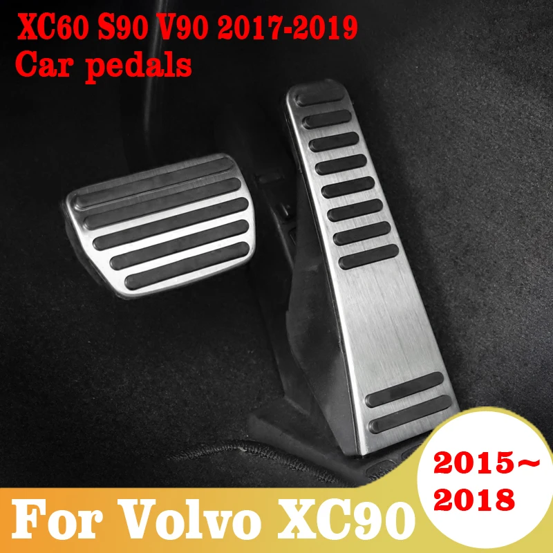 For Volvo XC90 2015-2018 XC60 S90 V90 2017 2018 2019 Auto Accelerator Footrest Pedal Brake Clutch Pad Cover Set Car Accessories
For Volvo XC90 2015-2018 XC60 S90 V90 2017 2018 2019 Auto Accelerator Footrest Pedal Brake Clutch Pad Cover Set Car Accessories
