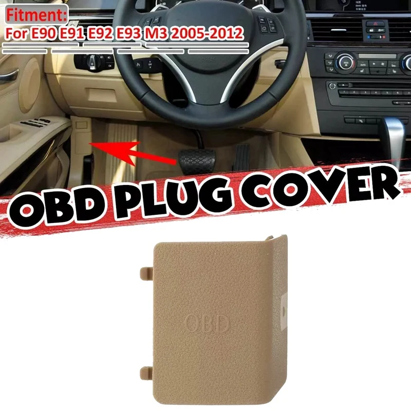 Car Interior Kick Panel Cap Cover Left OBD Plug Cover LHD for-BMW E90 E91 E92 E93 M3 2005-2012 51437147542
Car Interior Kick Panel Cap Cover Left OBD Plug Cover LHD for-BMW E90 E91 E92 E93 M3 2005-2012 51437147542