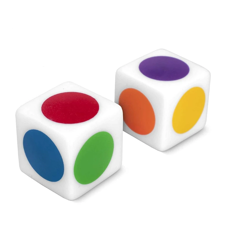 10Pcs Colorful Acrylic Dice 6 Sided Dice 16mm Round Colorful Pattern Rounded/Square Cornered For Kid Toys Board Games 
10Pcs Colorful Acrylic Dice 6 Sided Dice 16mm Round Colorful Pattern Rounded/Square Cornered For Kid Toys Board Games