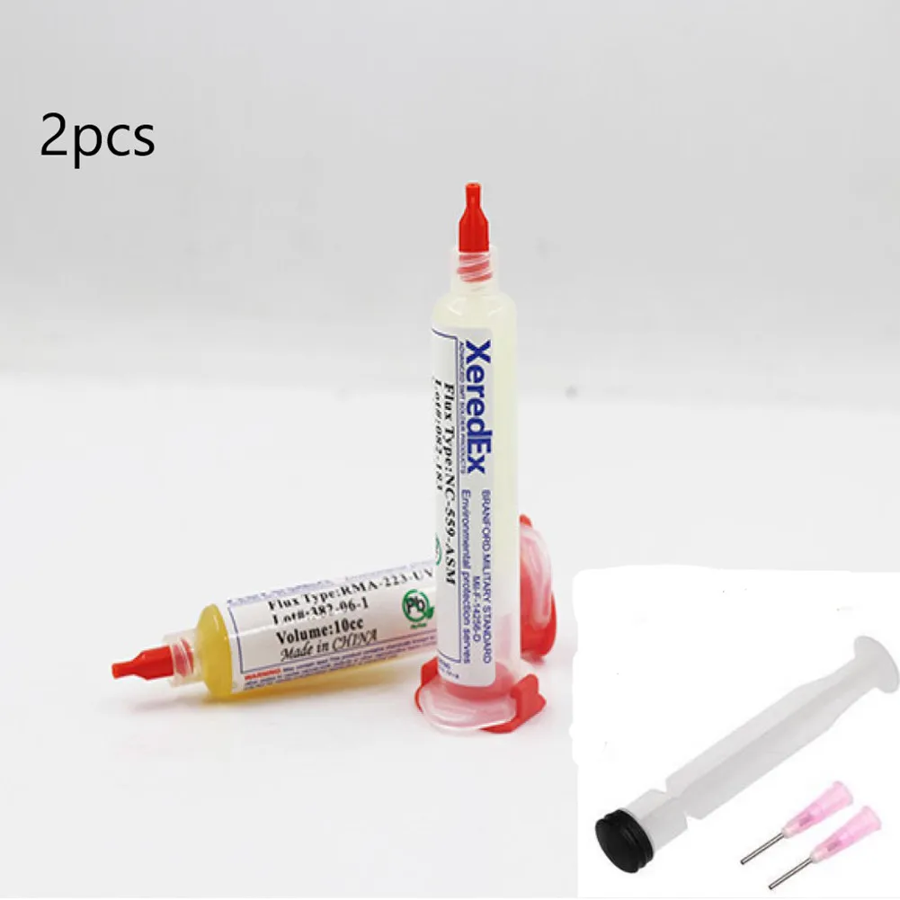 1/2 Pieces 559-ASM10cc Solder Paste Flux For Cell Phone BGA PCB Repair Soldering Paste Needle With Plunger Welding Supplies
1/2 Pieces 559-ASM10cc Solder Paste Flux For Cell Phone BGA PCB Repair Soldering Paste Needle With Plunger Welding Supplies
