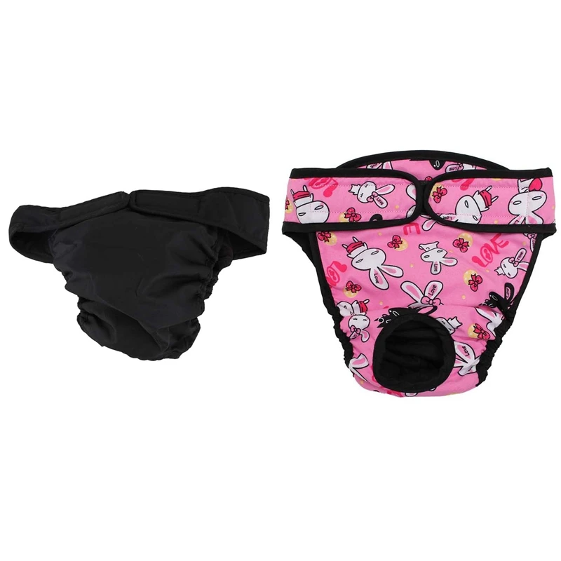 2 Pcs Dog Panties Dog Pants Dog Diaper Hygiene Pants, Size L Black & Size XL Pink
2 Pcs Dog Panties Dog Pants Dog Diaper Hygiene Pants, Size L Black & Size XL Pink