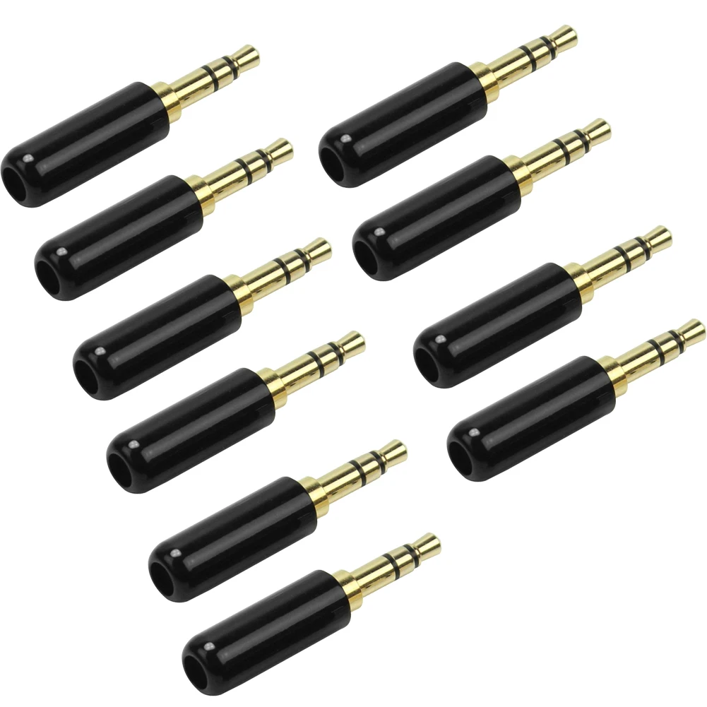 Universal 5/10pcs 3.5mm 3 Pole Male Head Repair Jack Plug Stereo Audio Headphone Connector High Quality
Universal 5/10pcs 3.5mm 3 Pole Male Head Repair Jack Plug Stereo Audio Headphone Connector High Quality