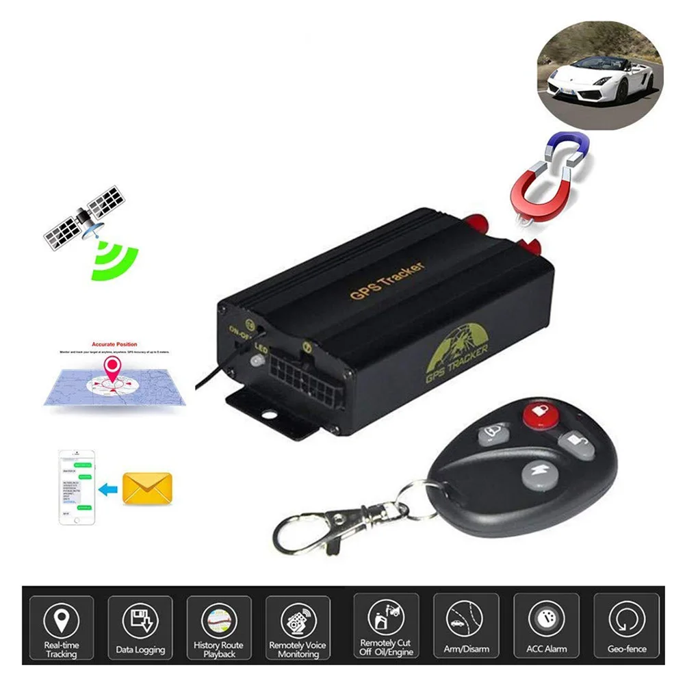 TK103B GSM/GPRS/GPS Автомобильное противоугонное устройство, локатор слежения за транспортными средствами, устройство слежения в реальном времени, Автомобильная сигнализация
TK103B GSM/GPRS/GPS Автомобильное противоугонное устройство, локатор слежения за транспортными средствами, устройство слежения в реальном времени, Автомобильная сигнализация