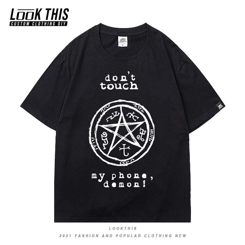 Supernatural Women's T-shirt Gothic Print Tops Tees O-Neck Women 2021 Summer Clothing Streetwear Oversized T-shirt Casual Tee
Supernatural Women's T-shirt Gothic Print Tops Tees O-Neck Women 2021 Summer Clothing Streetwear Oversized T-shirt Casual Tee