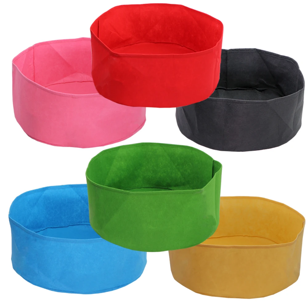 Garden Round Planting Bags 6 Colors 12 Size 1MM Thickness Non-woven Bag for Plants Flowers Fresh Herbs Vegetables Fruits Grow
Garden Round Planting Bags 6 Colors 12 Size 1MM Thickness Non-woven Bag for Plants Flowers Fresh Herbs Vegetables Fruits Grow