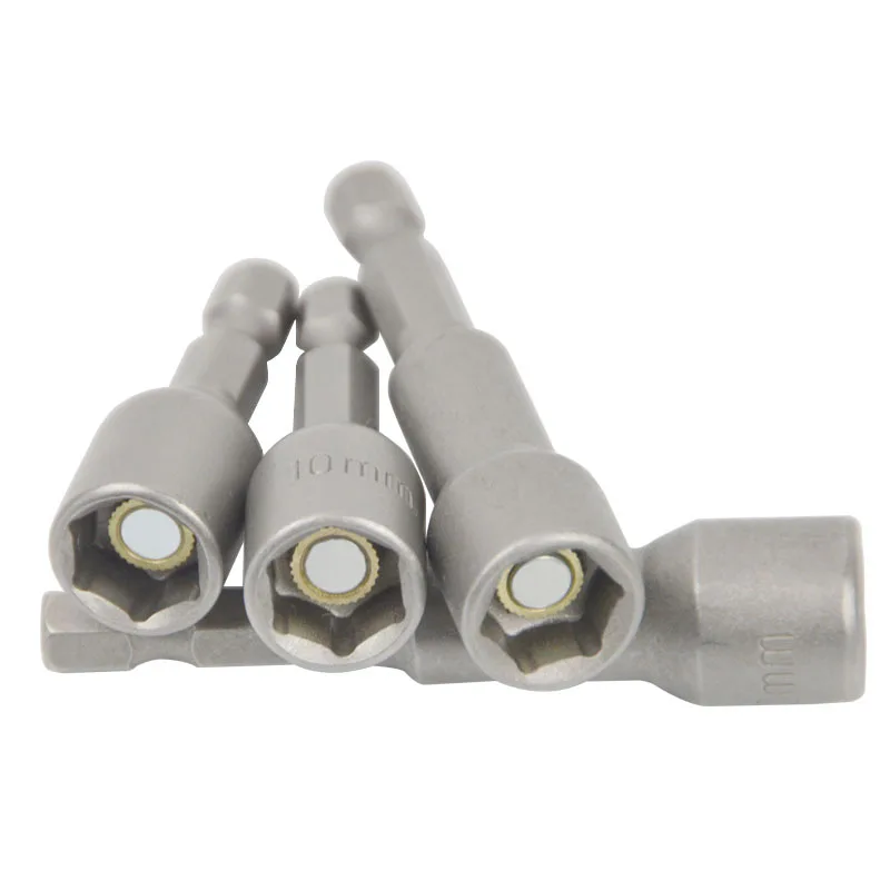 Impact Socket Magnetic Nut Screwdriver Set 6-17mm 65mm Length 1/4" Hex Shank Power Drills Adapter Metric Wrench Socket Bit
Impact Socket Magnetic Nut Screwdriver Set 6-17mm 65mm Length 1/4" Hex Shank Power Drills Adapter Metric Wrench Socket Bit