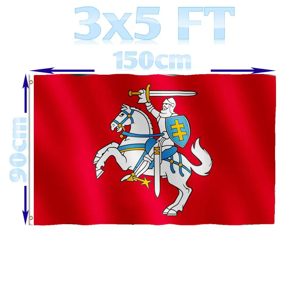 Магазин BENFACTORY, 3x5 футов, однослойный 100D полиэстер, латунные прокладки, старый литовский флаг 
Магазин BENFACTORY, 3x5 футов, однослойный 100D полиэстер, латунные прокладки, старый литовский флаг