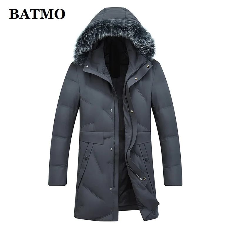 BATMO 90% белые куртки с капюшоном на утином пуху для мужчин, мужские куртки с меховым воротником из лисьего меха, большие размеры 18012
BATMO 90% белые куртки с капюшоном на утином пуху для мужчин, мужские куртки с меховым воротником из лисьего меха, большие размеры 18012
