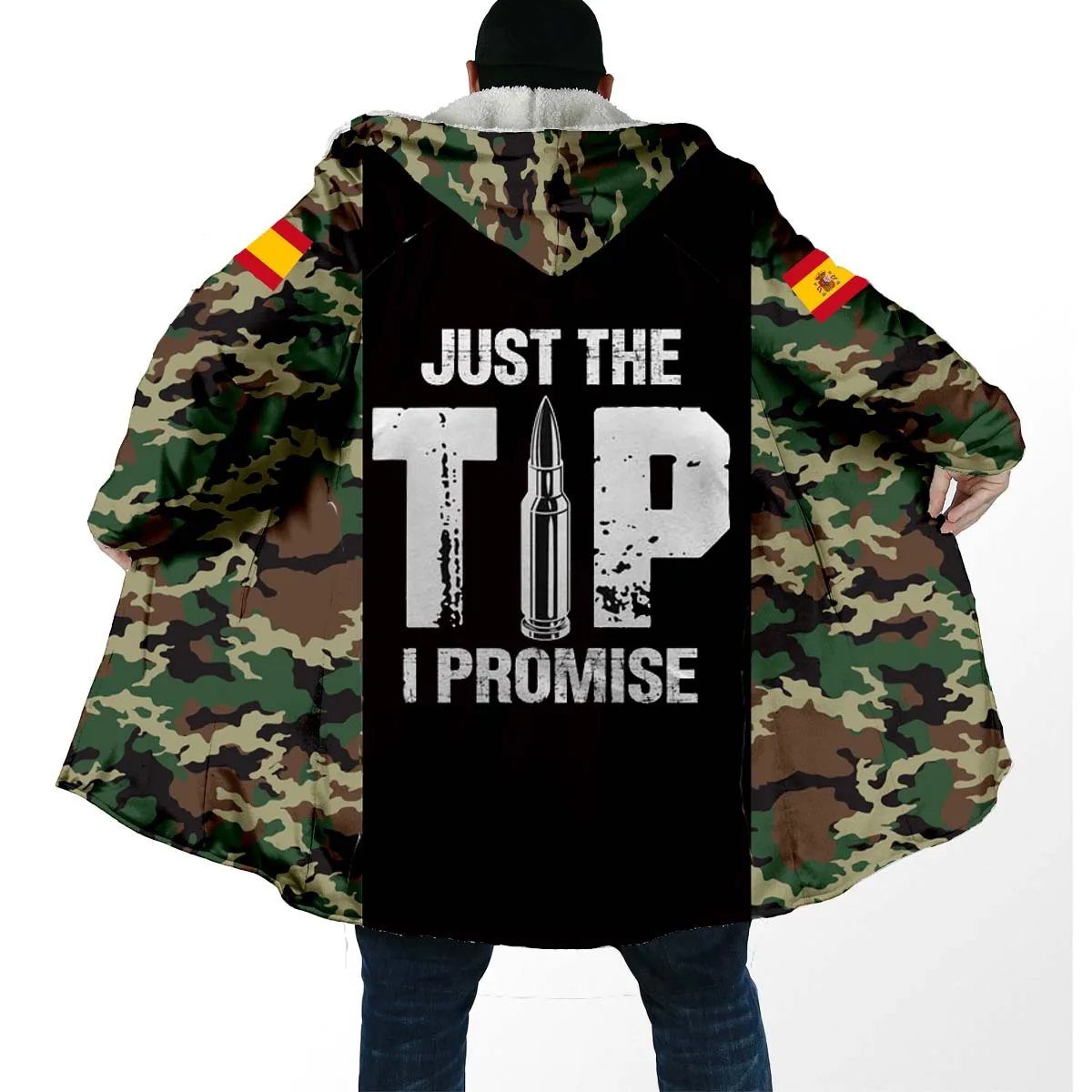 Thick Warm Hooded Cloak for Women Men Skull Soldier-ARMY-VETERAN Overcoat Coat Windproof Fleece Cape Robe Hooded Blanket-3
Thick Warm Hooded Cloak for Women Men Skull Soldier-ARMY-VETERAN Overcoat Coat Windproof Fleece Cape Robe Hooded Blanket-3