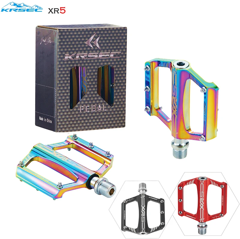 KRSEC MTB Bicycle Pedals CNC Alloy Ultralight Bearing Anti-slip Folding Road Mountain Bike Cleats Pedal Bicycle Accessories
KRSEC MTB Bicycle Pedals CNC Alloy Ultralight Bearing Anti-slip Folding Road Mountain Bike Cleats Pedal Bicycle Accessories