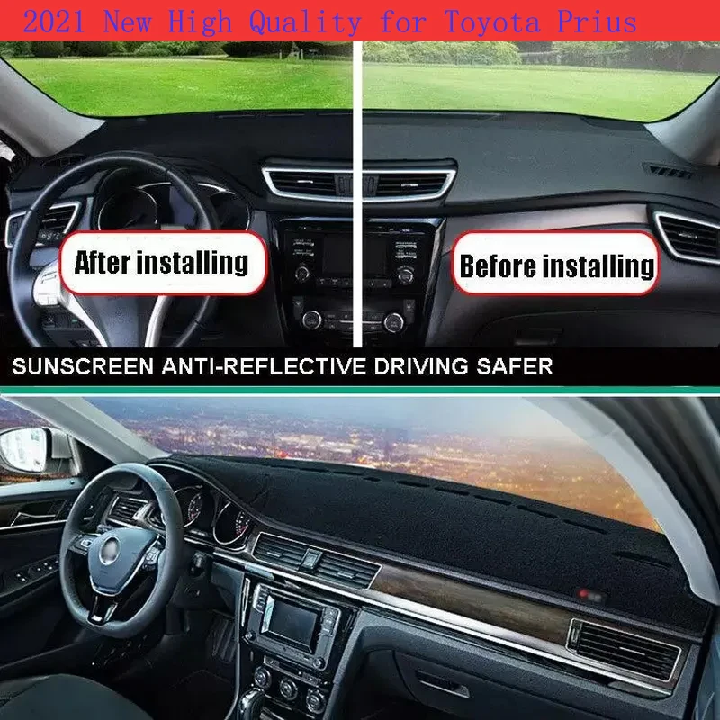 2021 New High Quality for Toyota Prius Car Dashboard Cover Non Slip Dash Mat Sun Shade Carpet Pad Accessories
2021 New High Quality for Toyota Prius Car Dashboard Cover Non Slip Dash Mat Sun Shade Carpet Pad Accessories