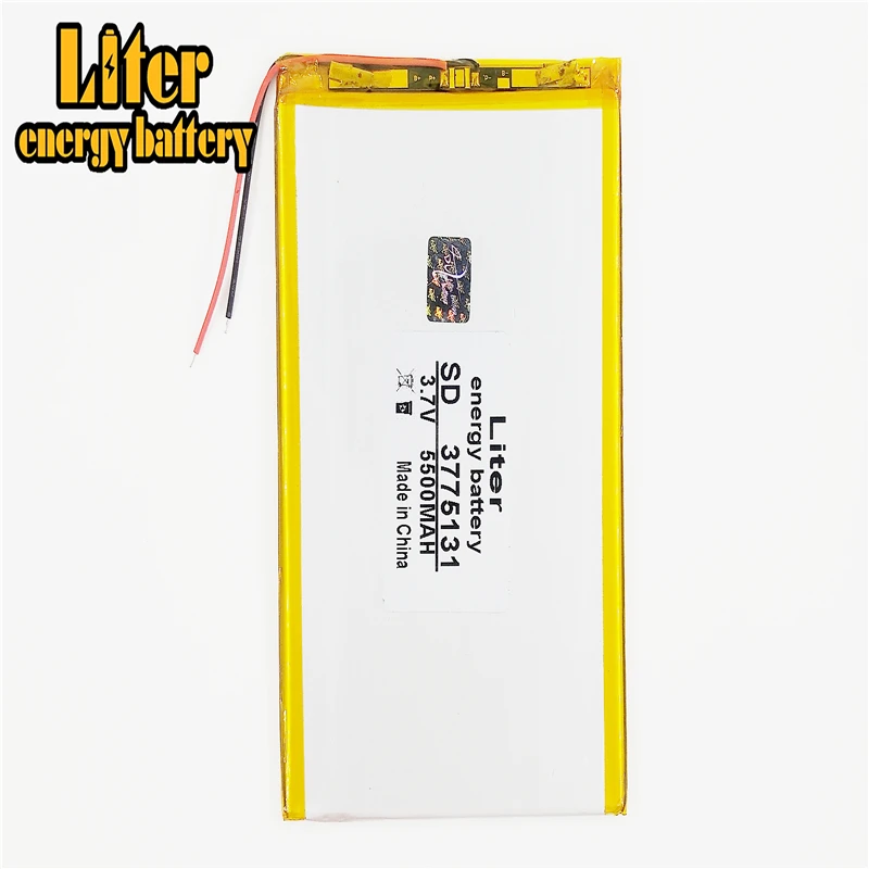 3775131 3 7 v 5500mah литий-полимерный аккумулятор планшетных ПК Pda цифровые продукты |